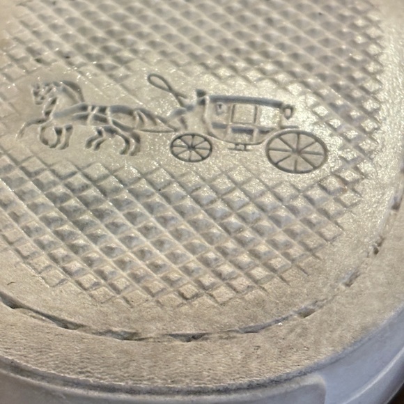 Coach Floral Print Slip-On Loafers - White, Red, Blue - Picture 11 of 11